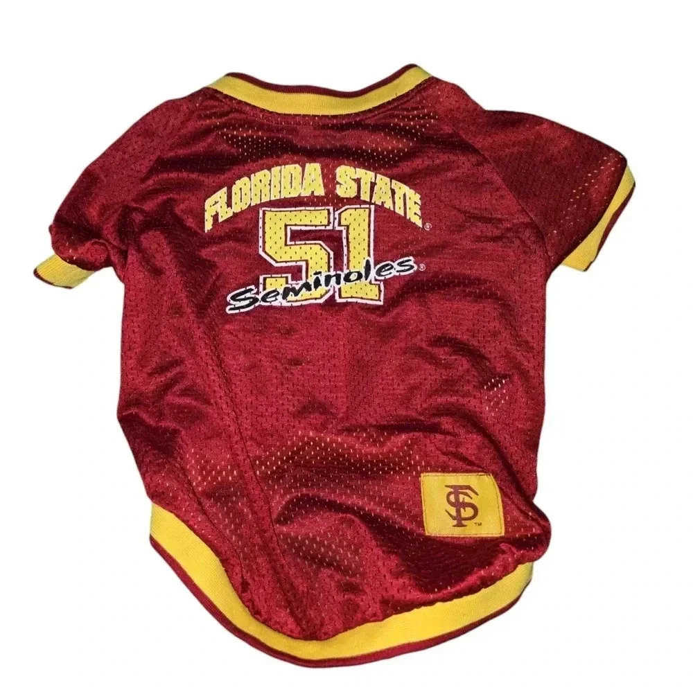 Dog size medium, Florida State University jersey in excellent condition!